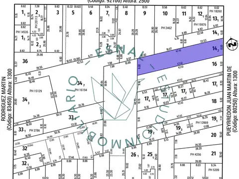 Terreno en Venta de 427,0 m2