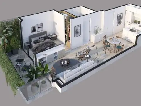 Venta departamento 2 Ambientes Palermo