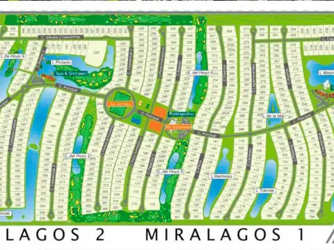 Terreno en venta - 1.260mts2 - Club Miralagos