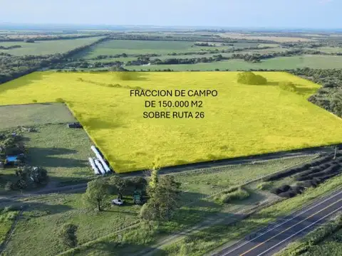 Campo de 15 has en Gdor Febre -  sobre ruta 26