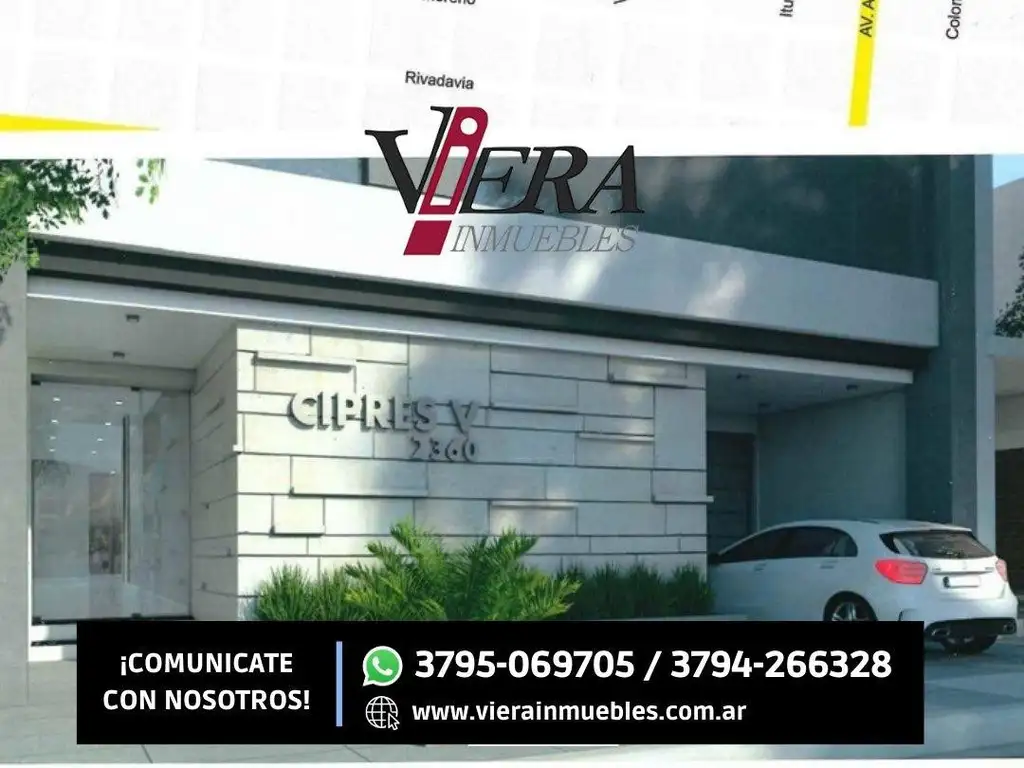 CIPRES V - Belgrano 2360 de 1 Dormitorios