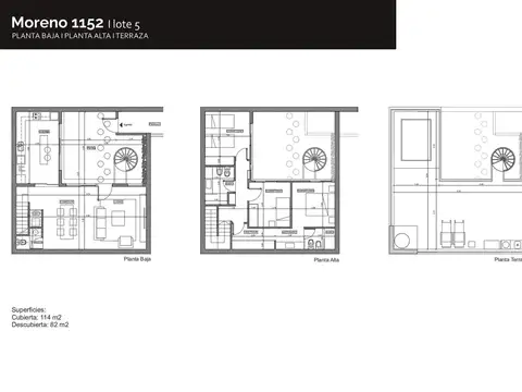 Casa 5 ambientes con 2 baños