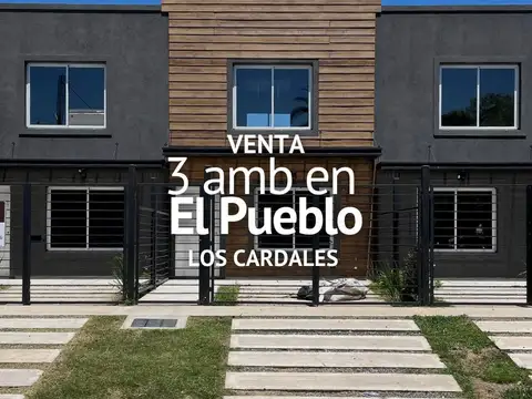 CASA PH DUPLEX 2 AMBIENTES EN VENTA, CENTRO DEL PUEBLO LOS CARDALES, ESTRADA Y PASTEUR