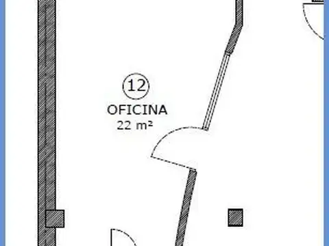 Oficina en Alquiler en Parque Luro, $ 480.000