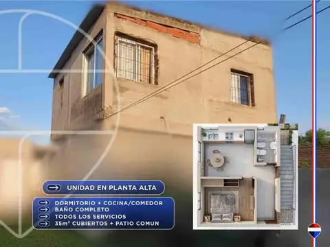 Oportunidad inversión, PH 1 dormitorio, Paraná