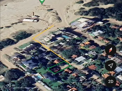 Terreno en Venta 31  mts Fondo