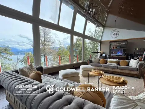 VENTA Casa de 278,98 m2 en Barrio Parque Arauco con Vista al Lago Villa La Angostura