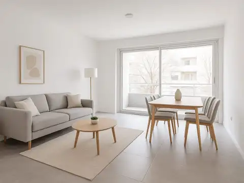 Departamento Monoambiente con 1 baño