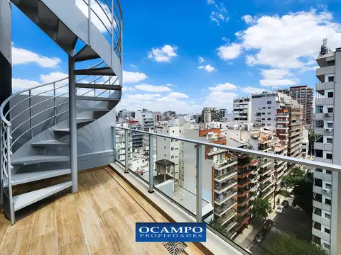 2 Ambientes con Balcón y Terraza Propia | baño en suite y vestidor en Belgrano