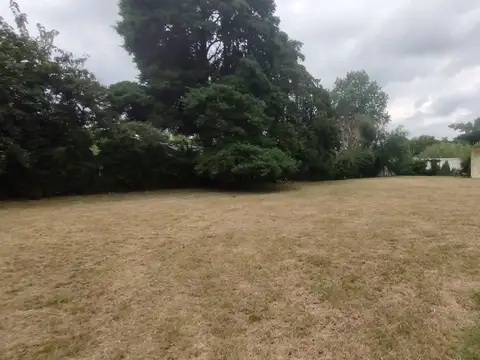 Amplio lote con lindísimo entorno verde en el Barrio de Los Tilos.