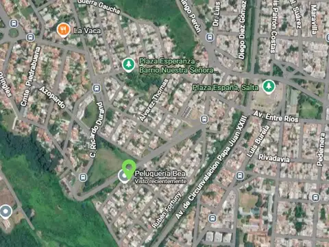 Terreno en Venta 23  mts Fondo