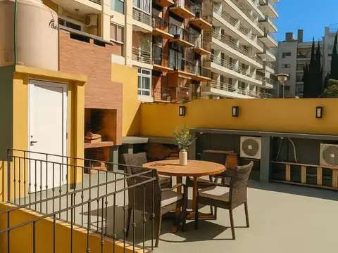Depto Tipo Casa 3 ambientes con 2 baños