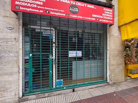 Local en alquiler av. cordoba caba diversos rubros