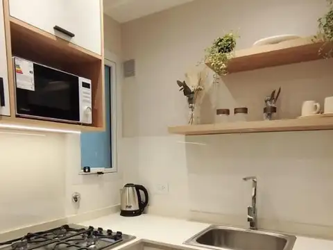 Departamento 1 ambiente a la calle con balcon