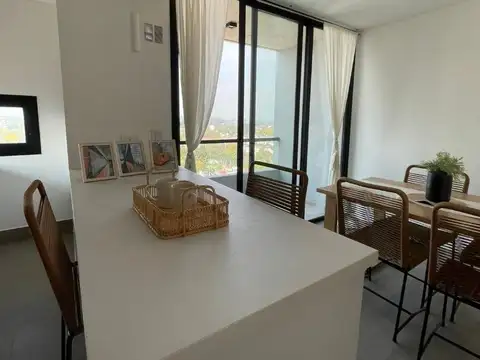 Departamento 2 ambientes con 2 baños