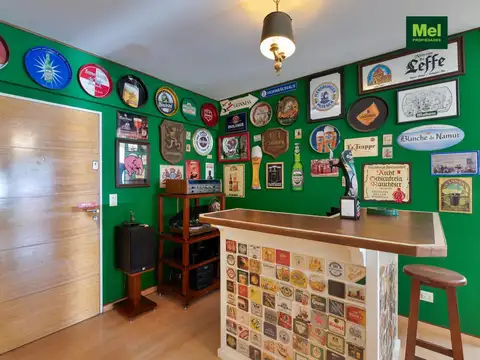 Departamento 2 ambientes con 2 baños