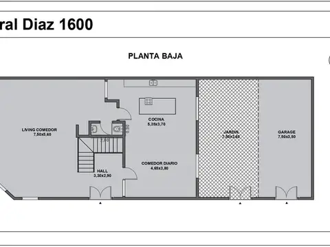 Casa 4 ambientes con 2 baños