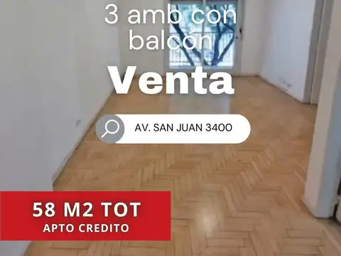 Departamento en Boedo