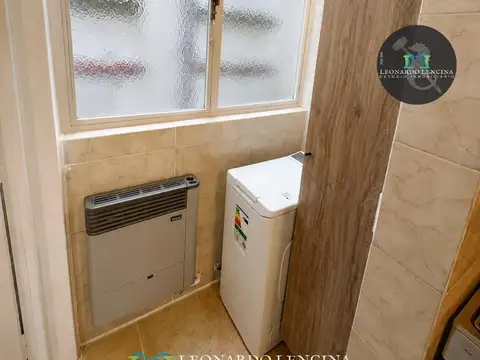 Departamento 2 ambientes con 2 baños