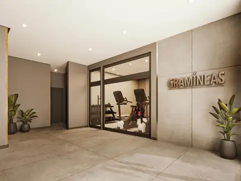 Departamento 2 ambientes con 1 baño