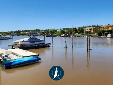 Terreno en venta al rio en barrio San Juan, Villanueva, Tigre