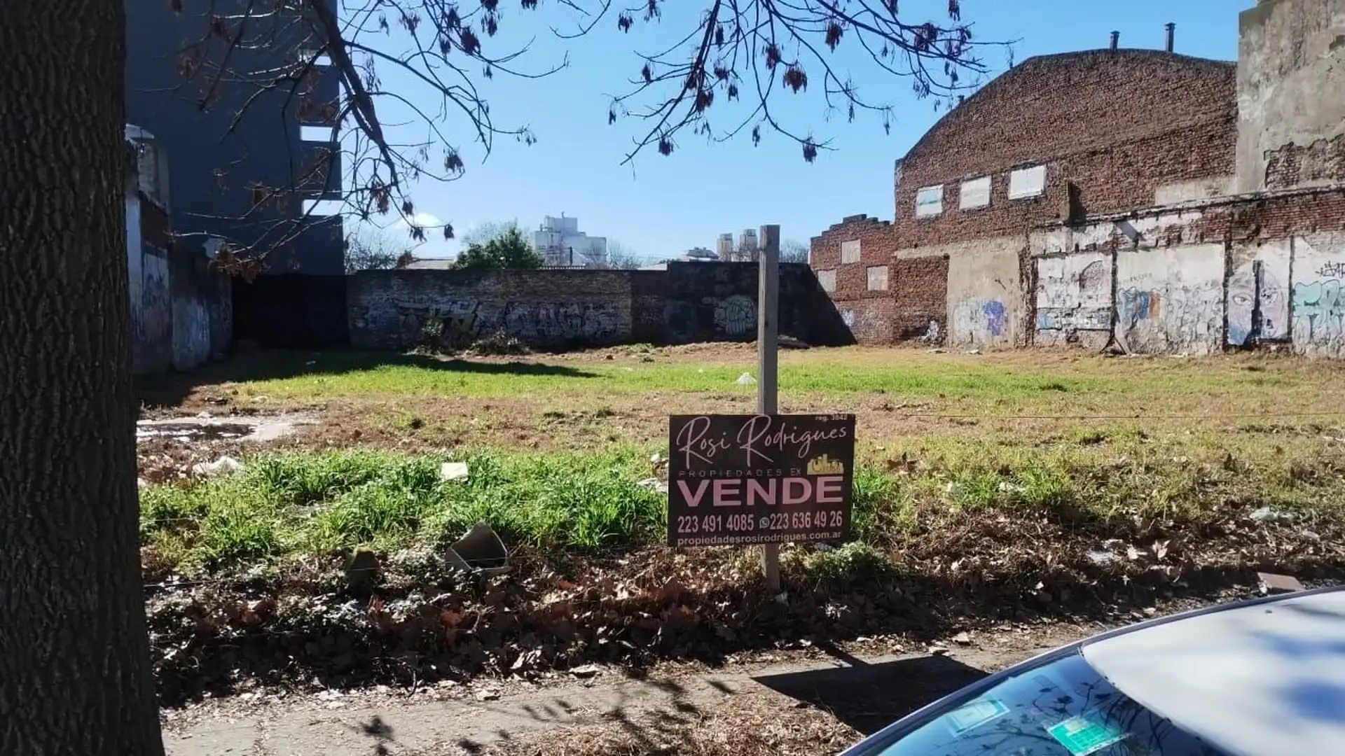 Lote de 1.124 m² con proyecto aprobado para edificio Estación Norte
