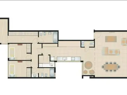 DEPARTAMENTO 3 DORMITORIOS VENTA TANDIL PILETA