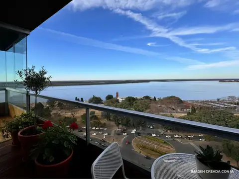 Departamento premium de 5 dormitorios, con vista al Río en Martin. Ofrece financiación del 50%.