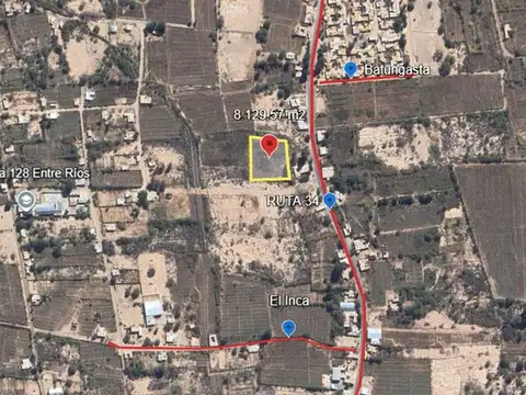 Terreno en Venta de 8129,0 m2