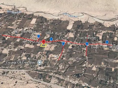 SE VENDE TERRENO EN FIAMBALA -  DPTO TINOGASTA