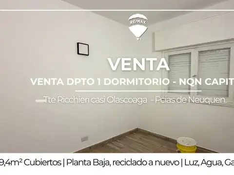 VENTA DE DEPARTAMENTO NEUQUEN CAPITAL