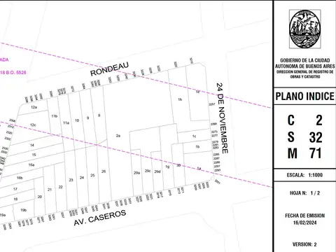 Terreno en Venta en Parque Patricios, USD 450.000