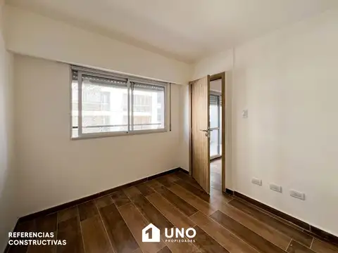 Departamento 2 ambientes con 1 baño