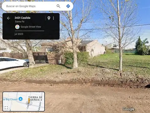 Terreno en Venta 27  mts Fondo