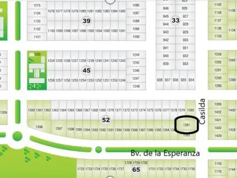 Terreno en Venta de 405,0 m2