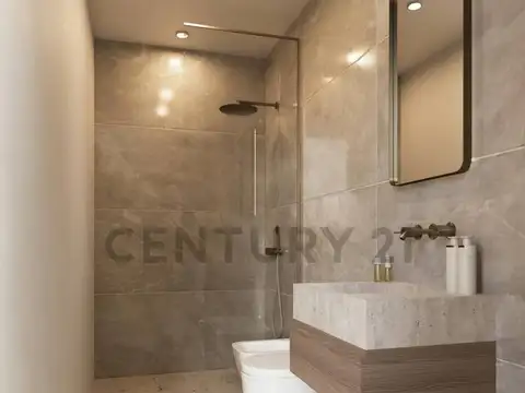 Departamento Monoambiente con 1 baño