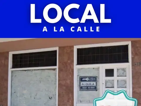 Local 55mts, con 2 baños.