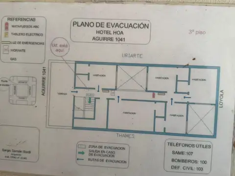 Hotel en Venta en Villa Crespo, USD 620.000