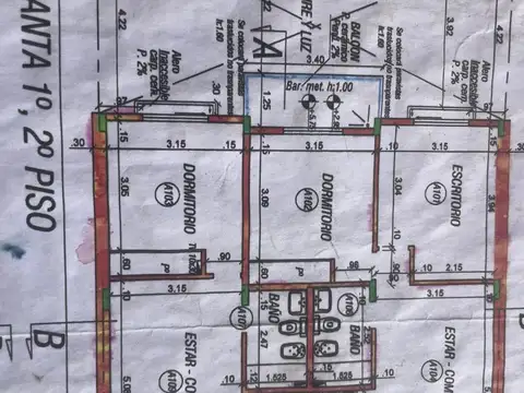 Departamento en Venta de 1 dormitorio