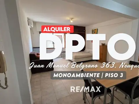 ALQUILER MONOAMBIENTE MICRO CENTRO