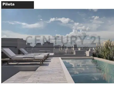 VENTA DEPARTAMENTO 2 AMBIENTES CON BALCÓN, TOILETTE Y PISCINA