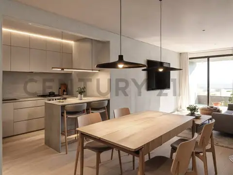 VENTA DEPARTAMENTO 2 AMBIENTES CON BALCÓN, TOILETTE Y PISCINA