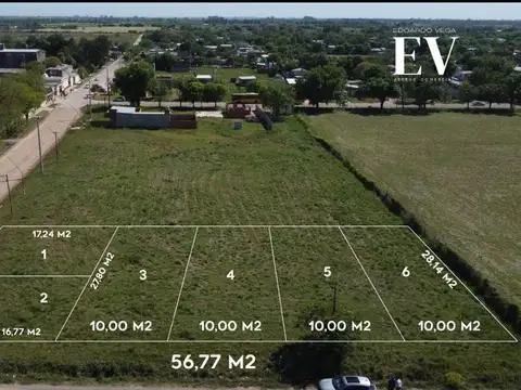 Terreno en Venta 27  mts Fondo