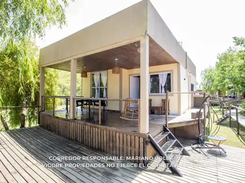 ISLA PRIVADA EN VENTA SOBRE EL RÍO SAN ANTONIO | 2.010 M² CON 4 CABAÑAS