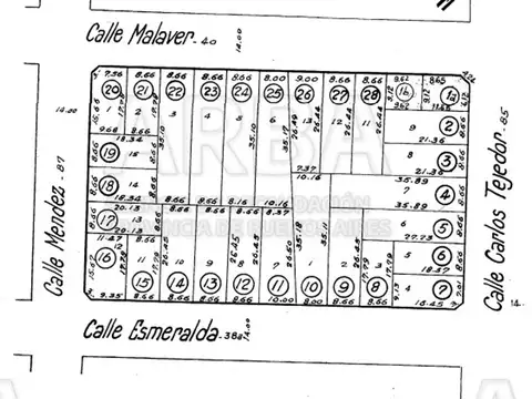 Terreno en Venta de 167,0 m2