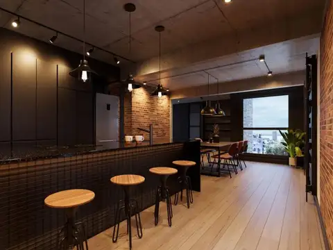 Departamento 3 ambientes con 2 baños