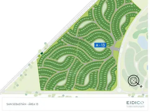 Venta de hermoso Terreno - Barrio San Sebastián  area 13 bis