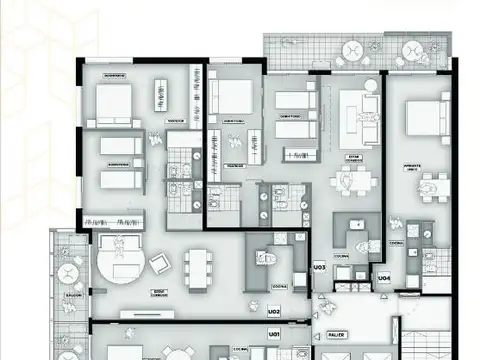 Departamento  en venta 3 dormitorios  Centro