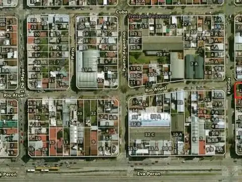 Florida al 700 e/ Ruta 8 Eva Peron  rio Atuel