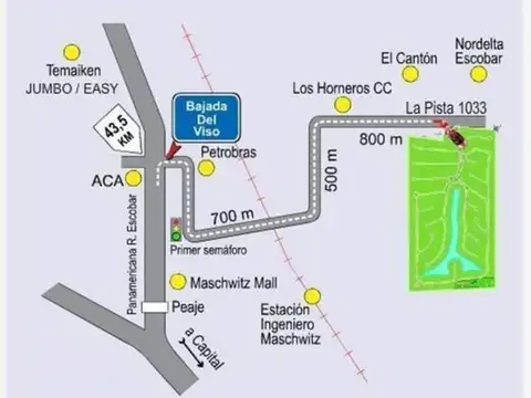 Terreno en Venta 23  mts Frente